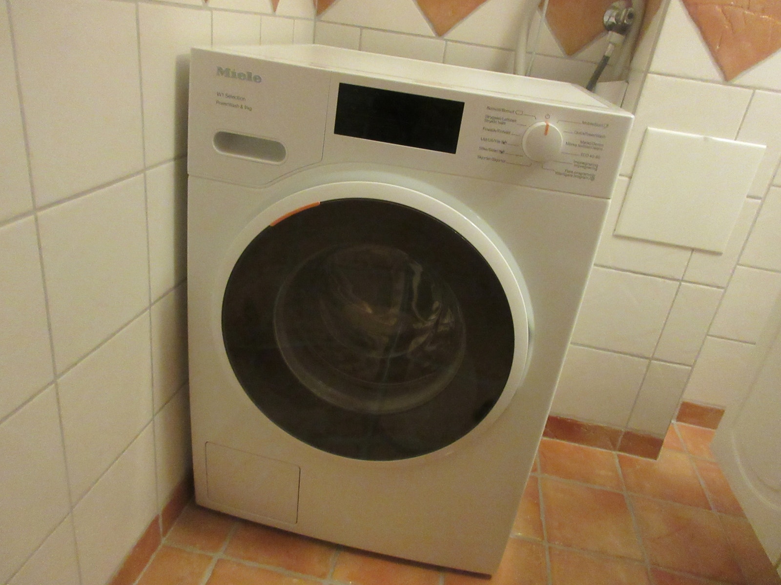 Gratis lån av Miele vaskemaskin Galleribilde