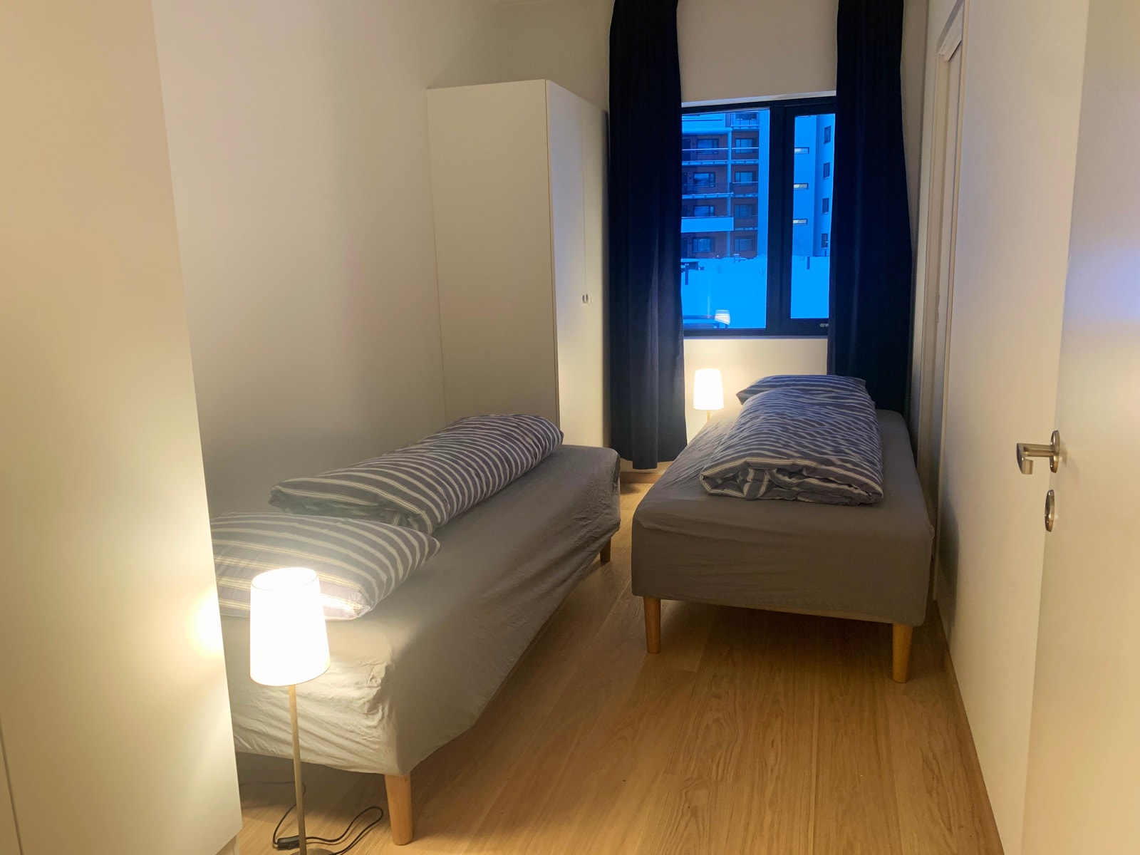 Hovedsoverommet. Alternativt oppsett med to enkeltsenger. Galleribilde