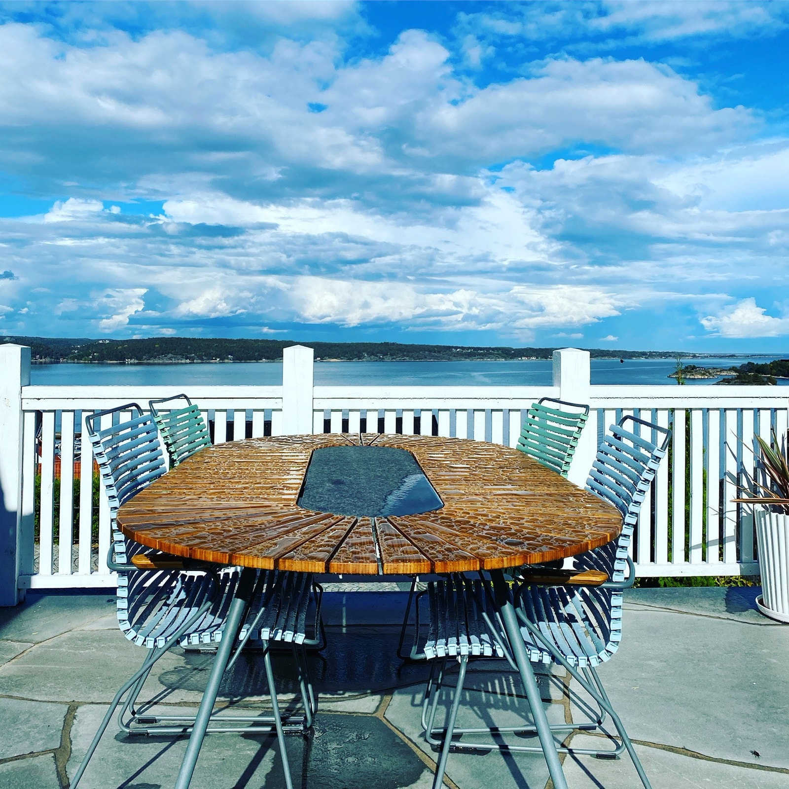 Uteplass Galleribilde