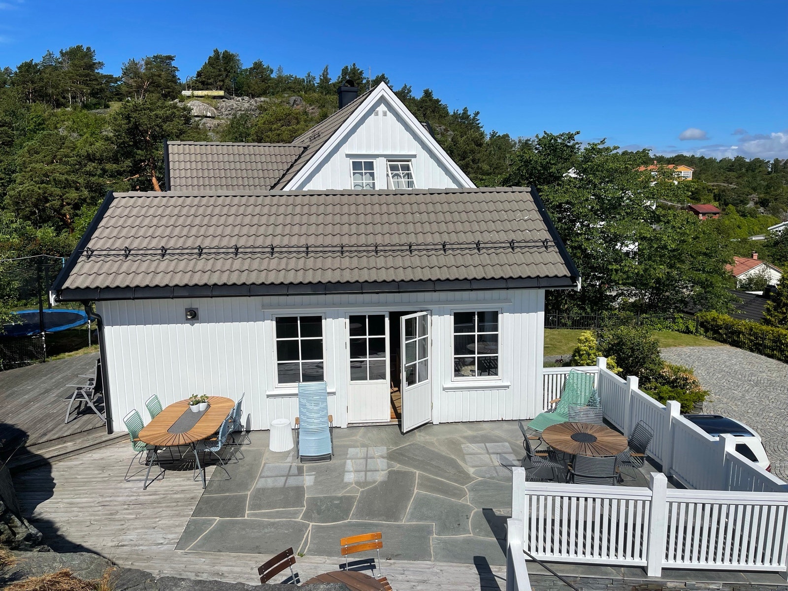 Uteplass Galleribilde