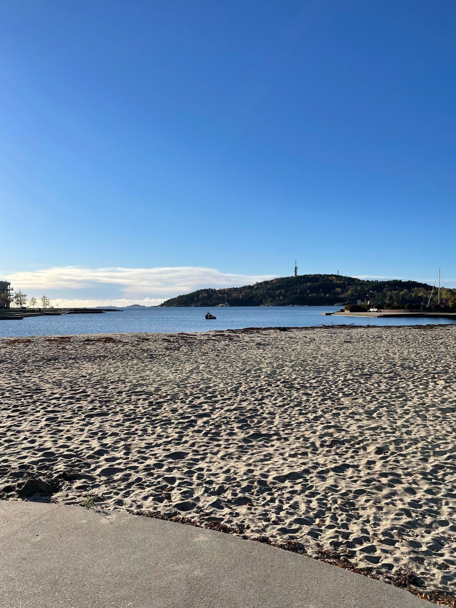 Nede fra stranda Galleribilde