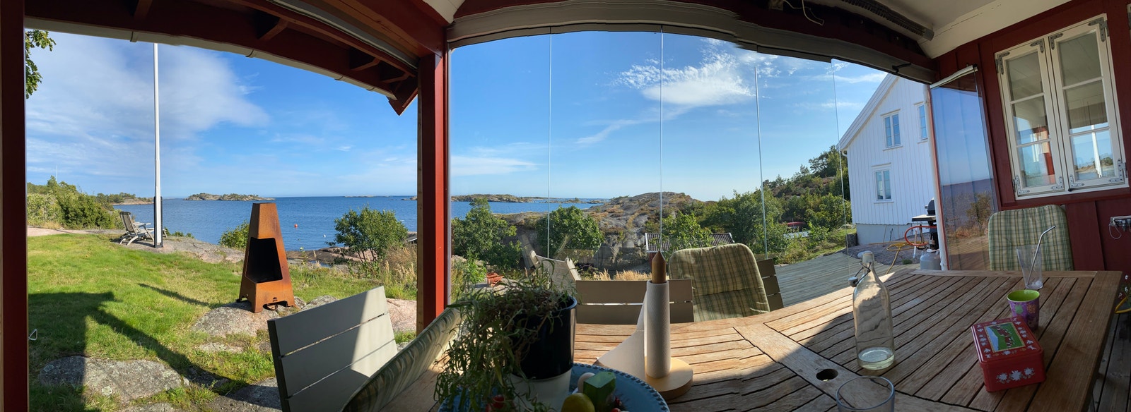 Utsikt fra utstue Galleribilde