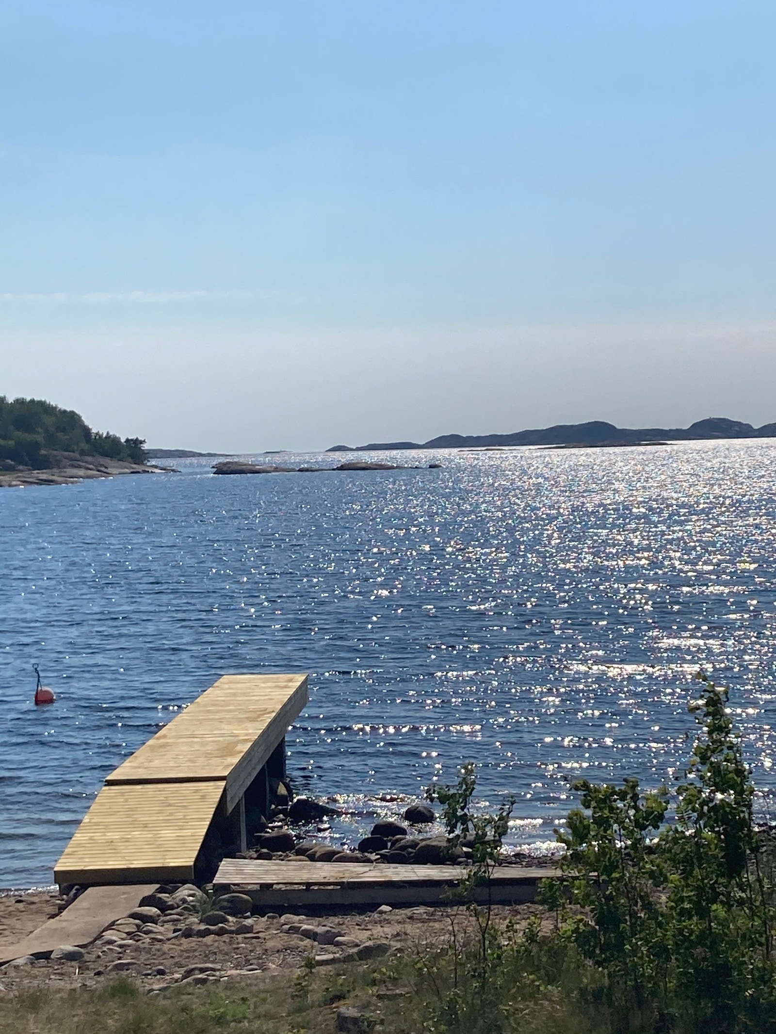 Utsikt fra hagen Galleribilde