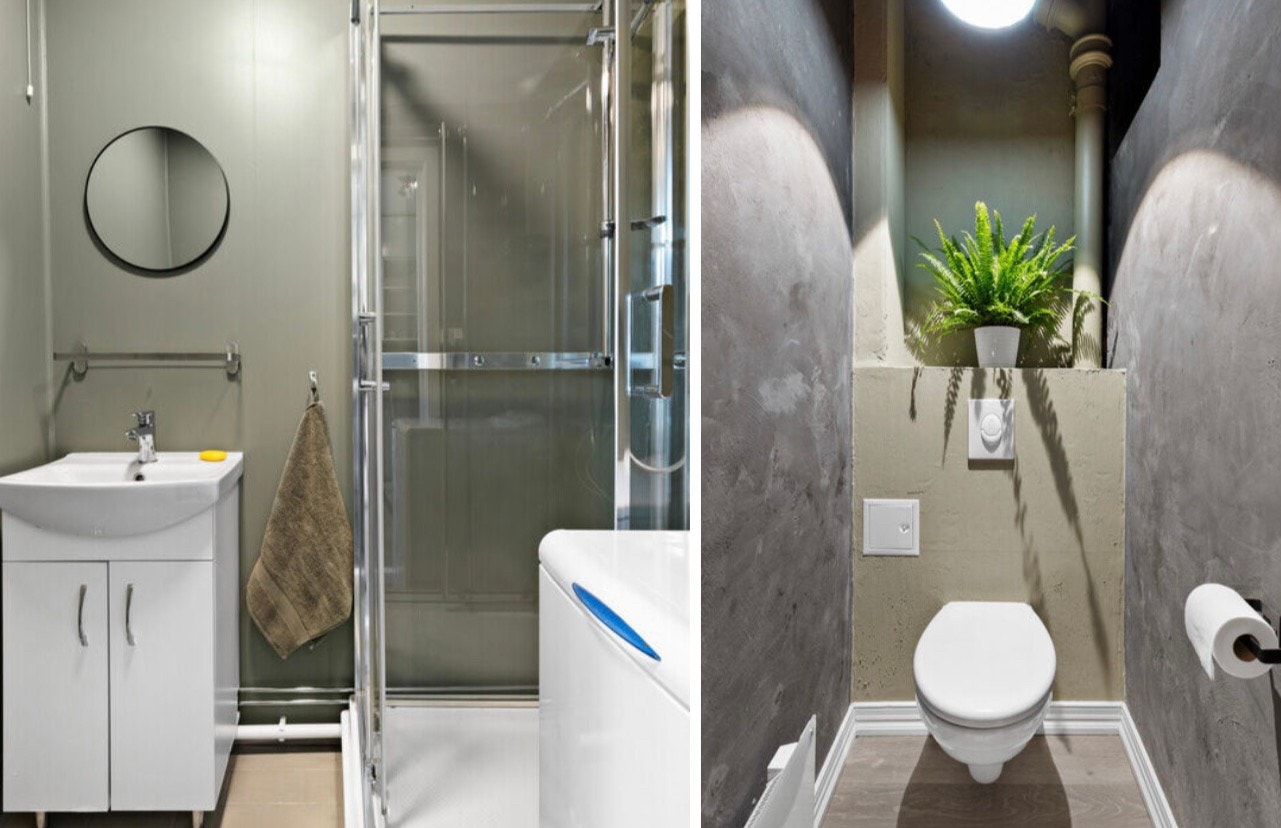 Separat bad og toalett. Galleribilde