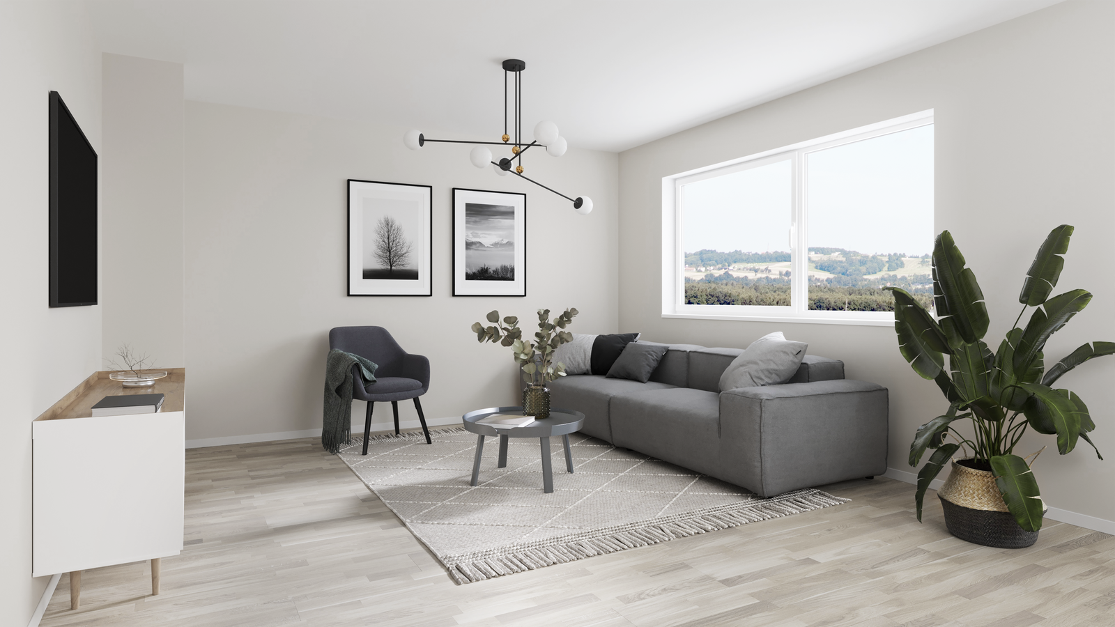 Stue 2. etasje Galleribilde