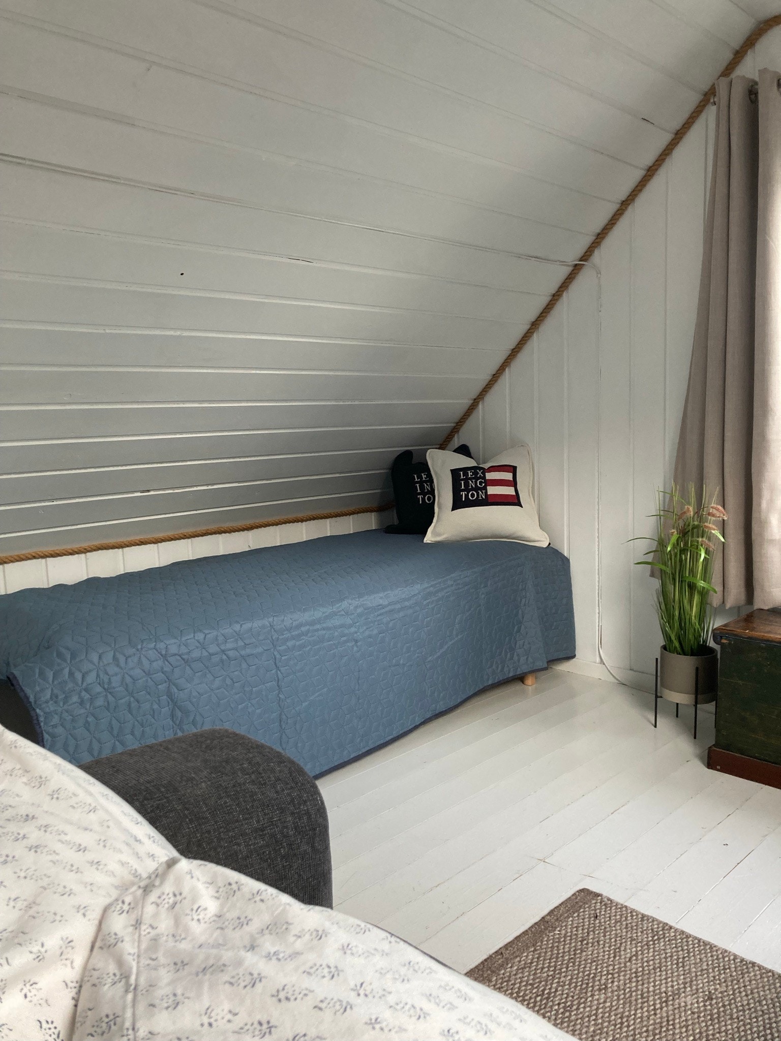 loftstue enkeltseng Galleribilde