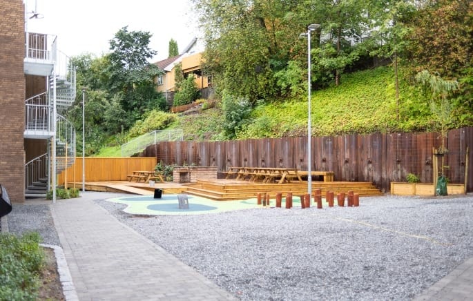 Uteområde Galleribilde