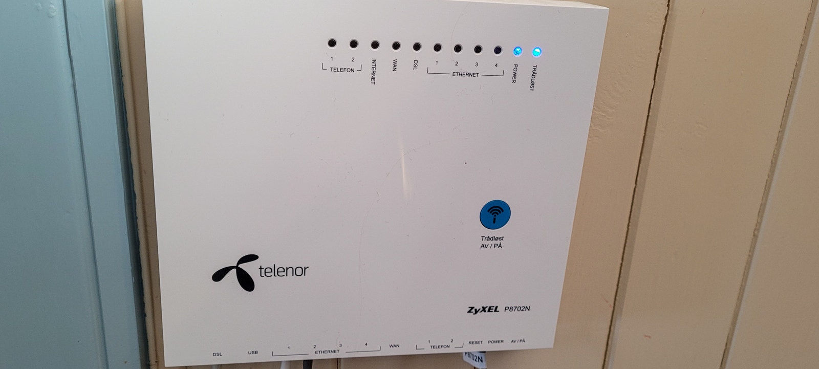 Trådløst internett med høy kapasitet i hele huset Galleribilde