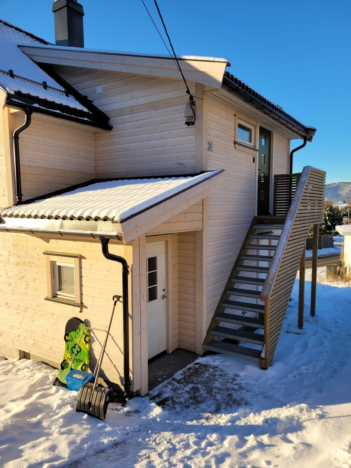 Før utvendig maling Galleribilde