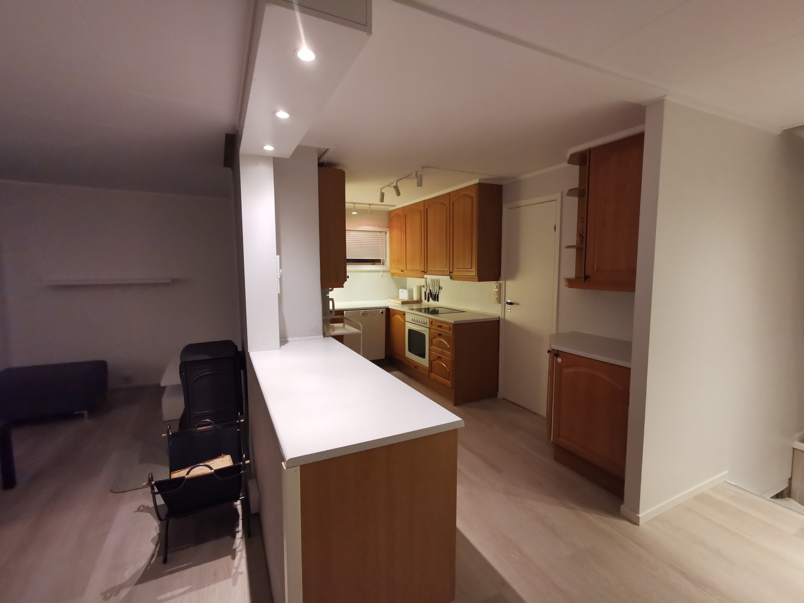 Åpen løsning mot kjøkken Galleribilde