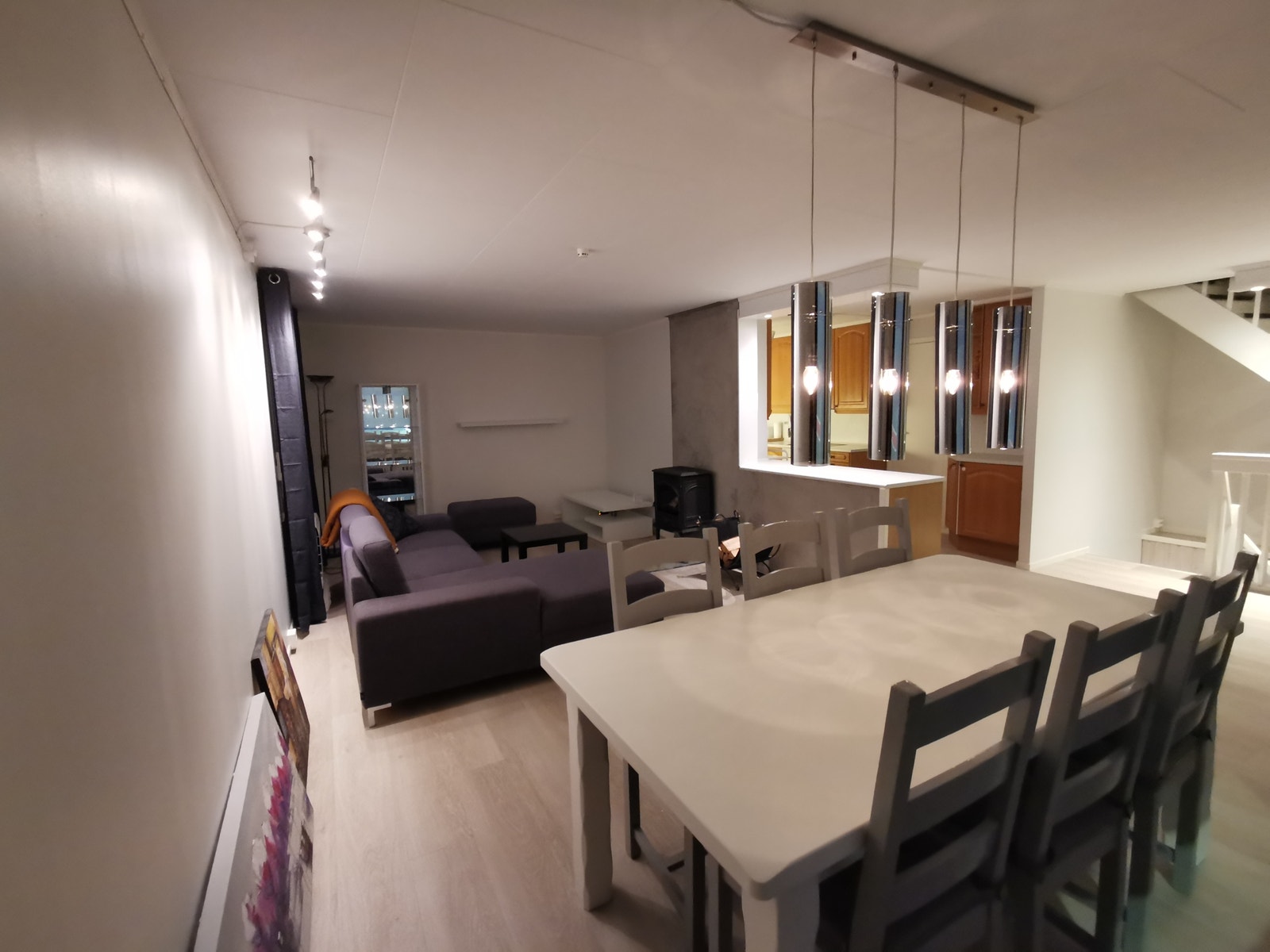 Spiseplass med 6 stoler Galleribilde