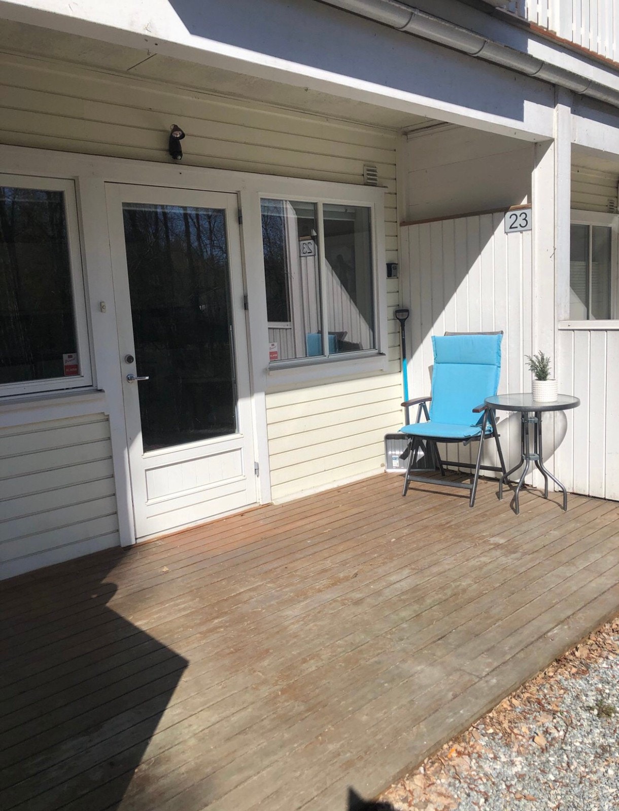 God plass på verandaen Galleribilde