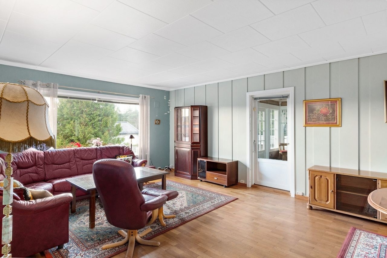 Fullt møblert stue Galleribilde