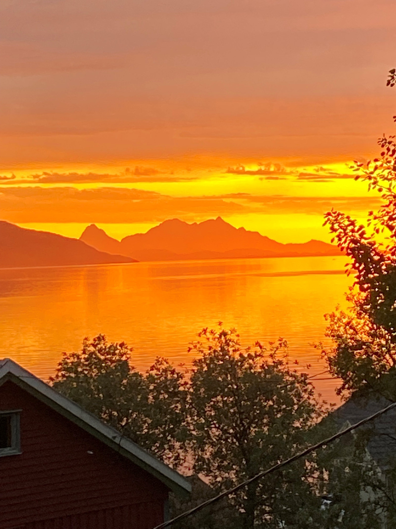 Midnattsol bilde tatt 11.Juli Galleribilde