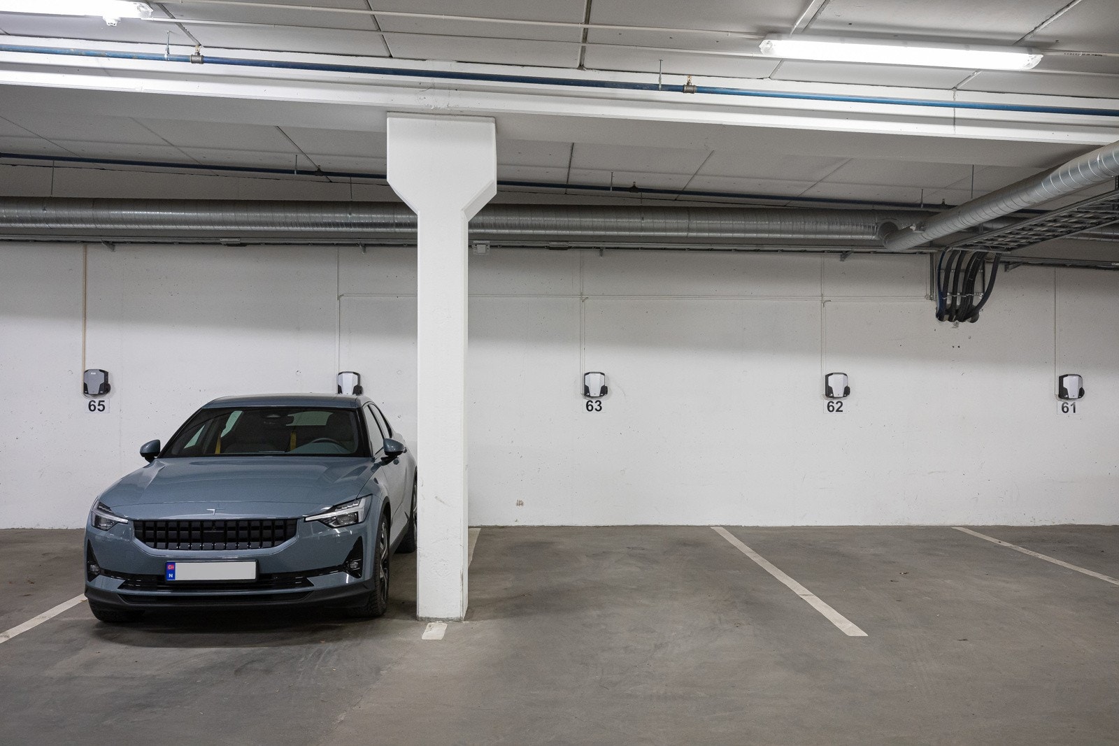 Mulighet for kjøp av garasjeplass med el-billader for kr. 425.000,- + omk. i Parkeringssameiet Lillo Nydalen. Galleribilde