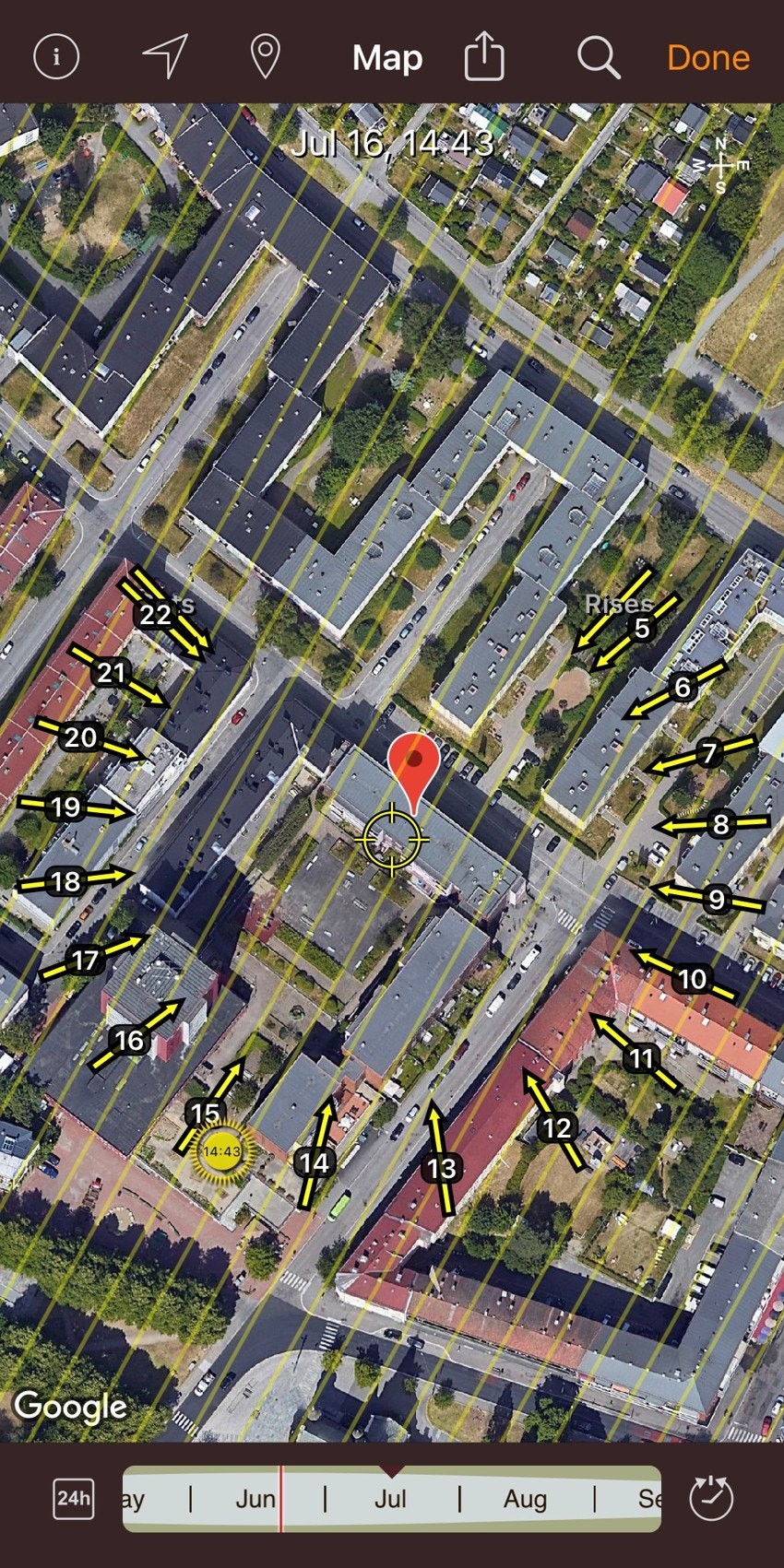 Balkongen vender sydvest og har gode solforhold Galleribilde