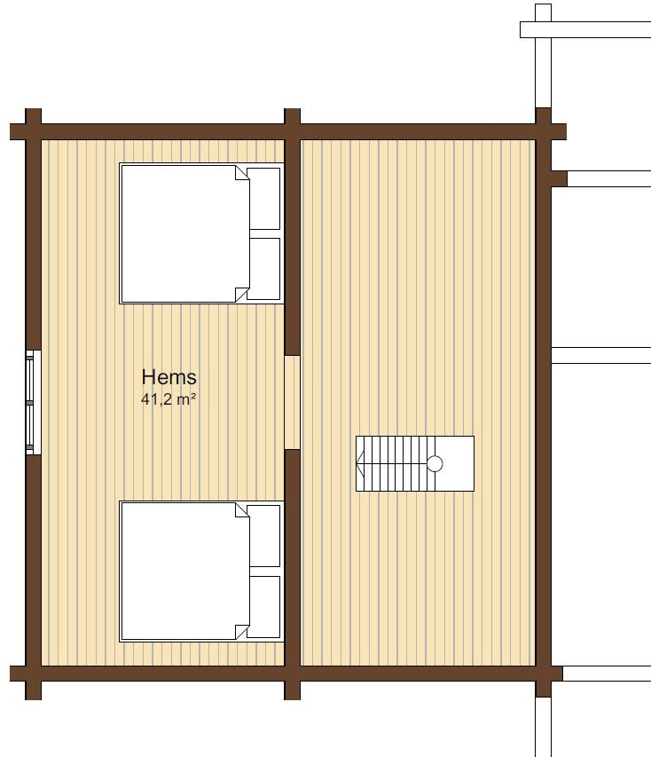 Planskisse hems Galleribilde