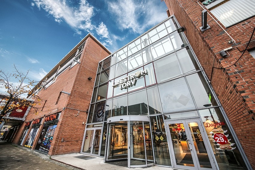 Lillestrøm Torv er en kort gåtur unna boligen. Galleribilde