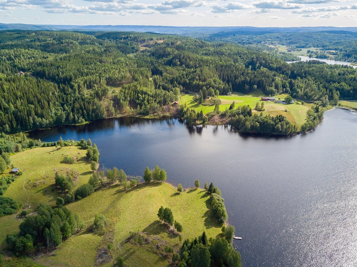 Naturen i området innbyr til sykkelturer, kanopadling, fiske, jakt og herlige skiturer. Galleribilde