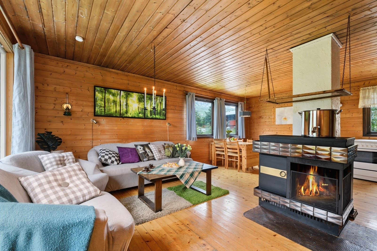 Stue og kjøkken Galleribilde