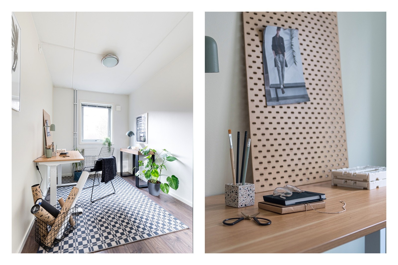 Soverom nummer to er og av god størrelse, og har plass til garderobe, seng, kontorpult og øvrig møblement. Galleribilde