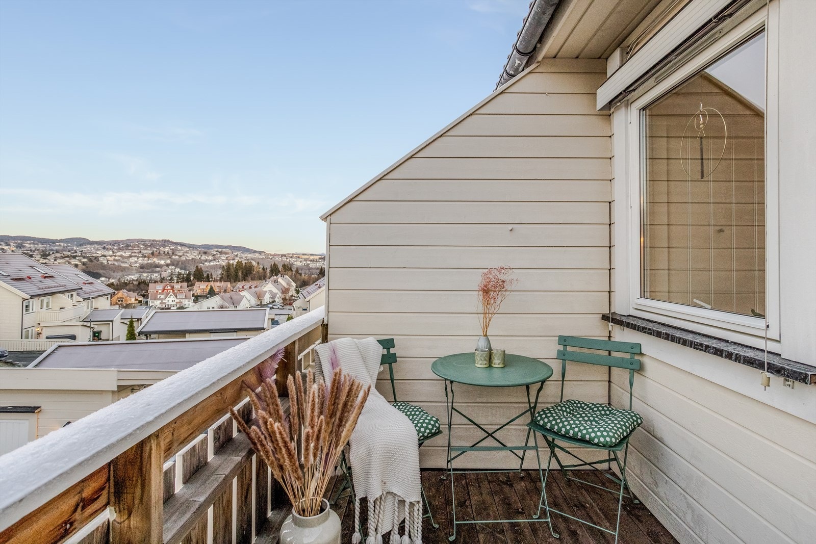 Et fint sted å nyte morgenkaffen Galleribilde