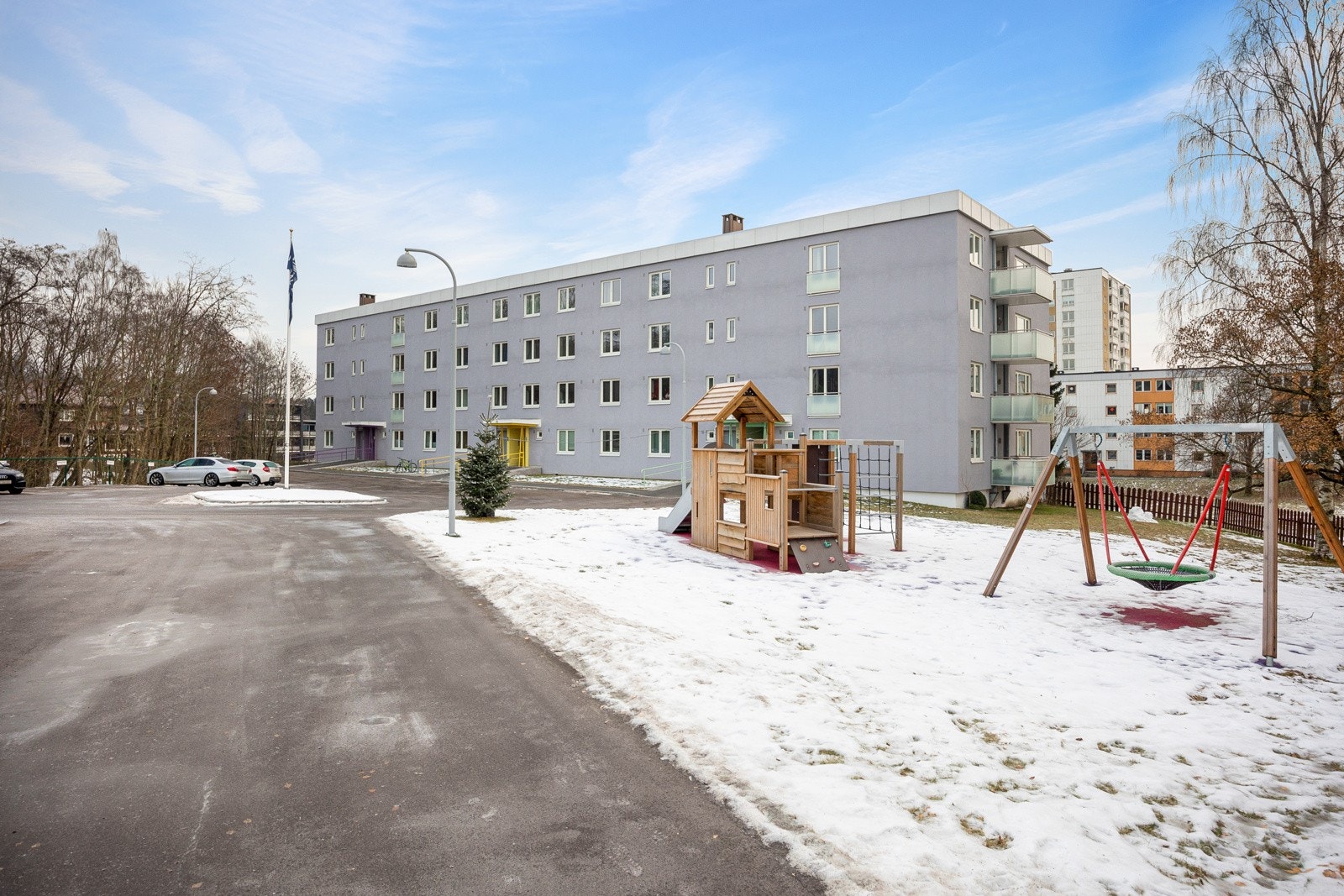 Leiligheten ligger i et attraktivt boområde på Kalbakken. Galleribilde