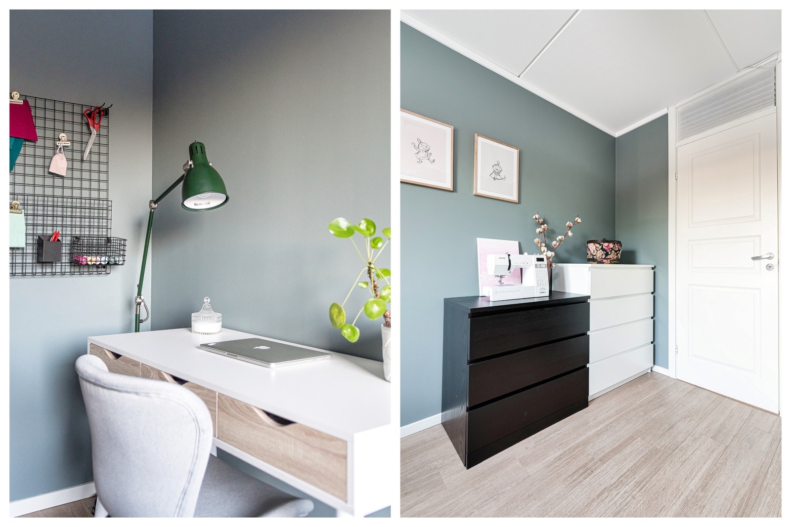 Soverom to er også av god størrelse, med plass til hjemmekontor og garderobe Galleribilde