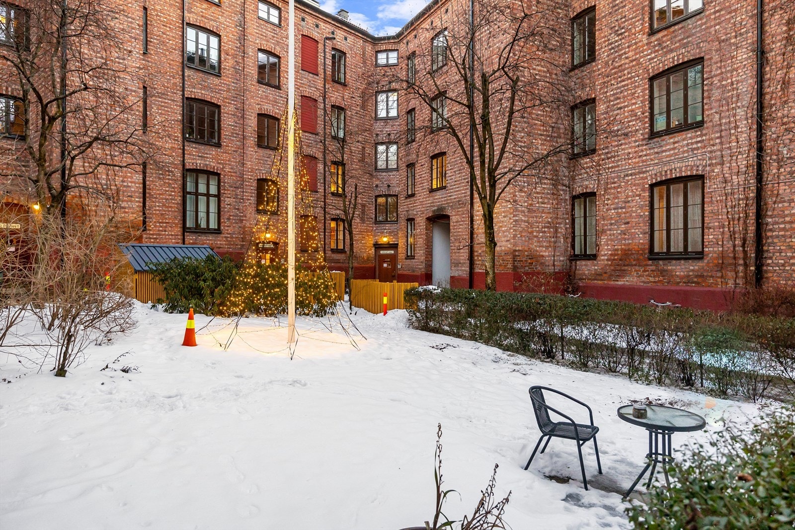 En superkoselig bakgård! Galleribilde