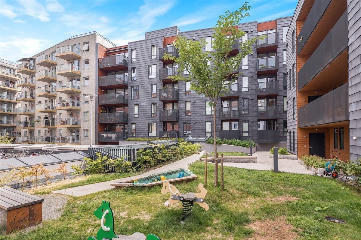 Sameiet har pent opparbeidede fellesarealer og uteområder. Galleribilde