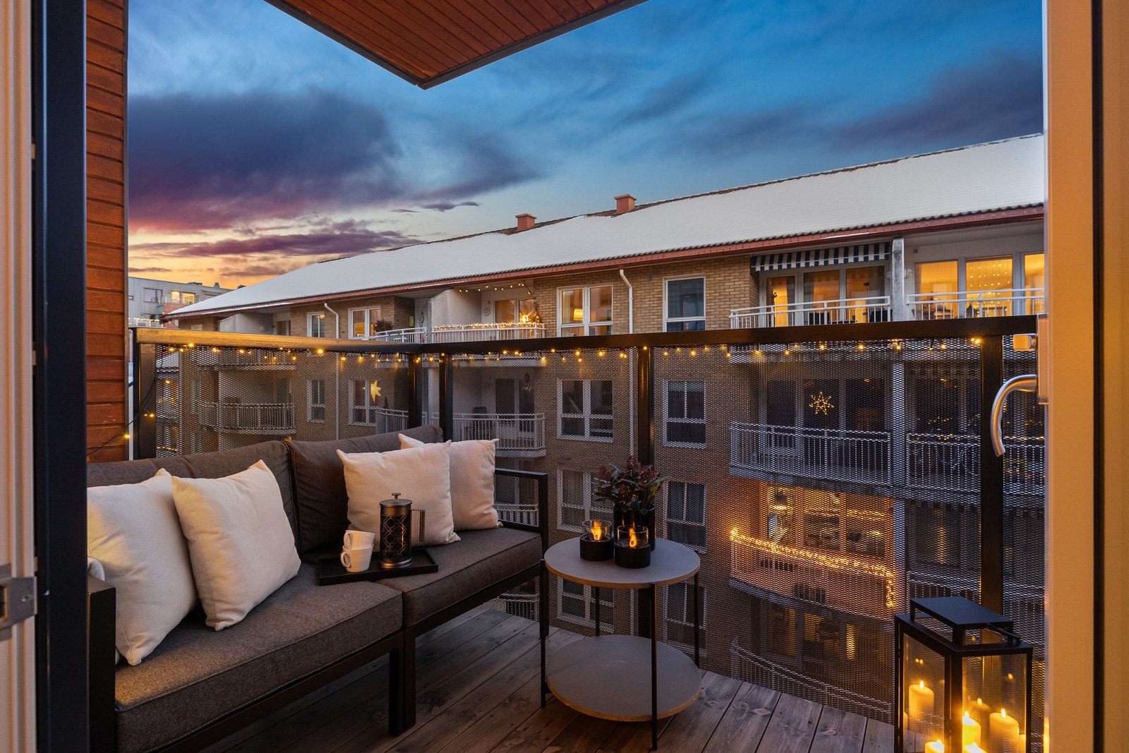 Fra stuen har du utgang til en deilig balkong på ca. 4 m². Galleribilde