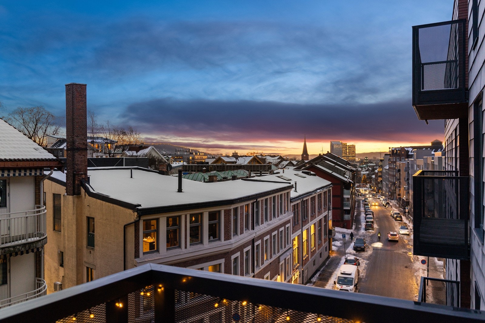 Kveldsstemning. Galleribilde