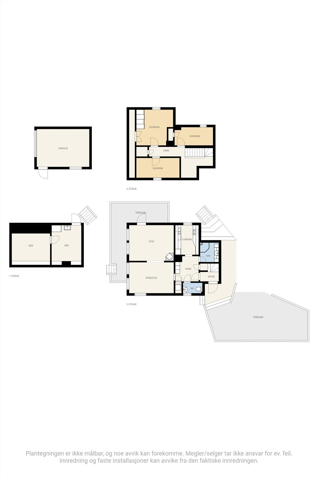 2D Plantegninger Galleribilde