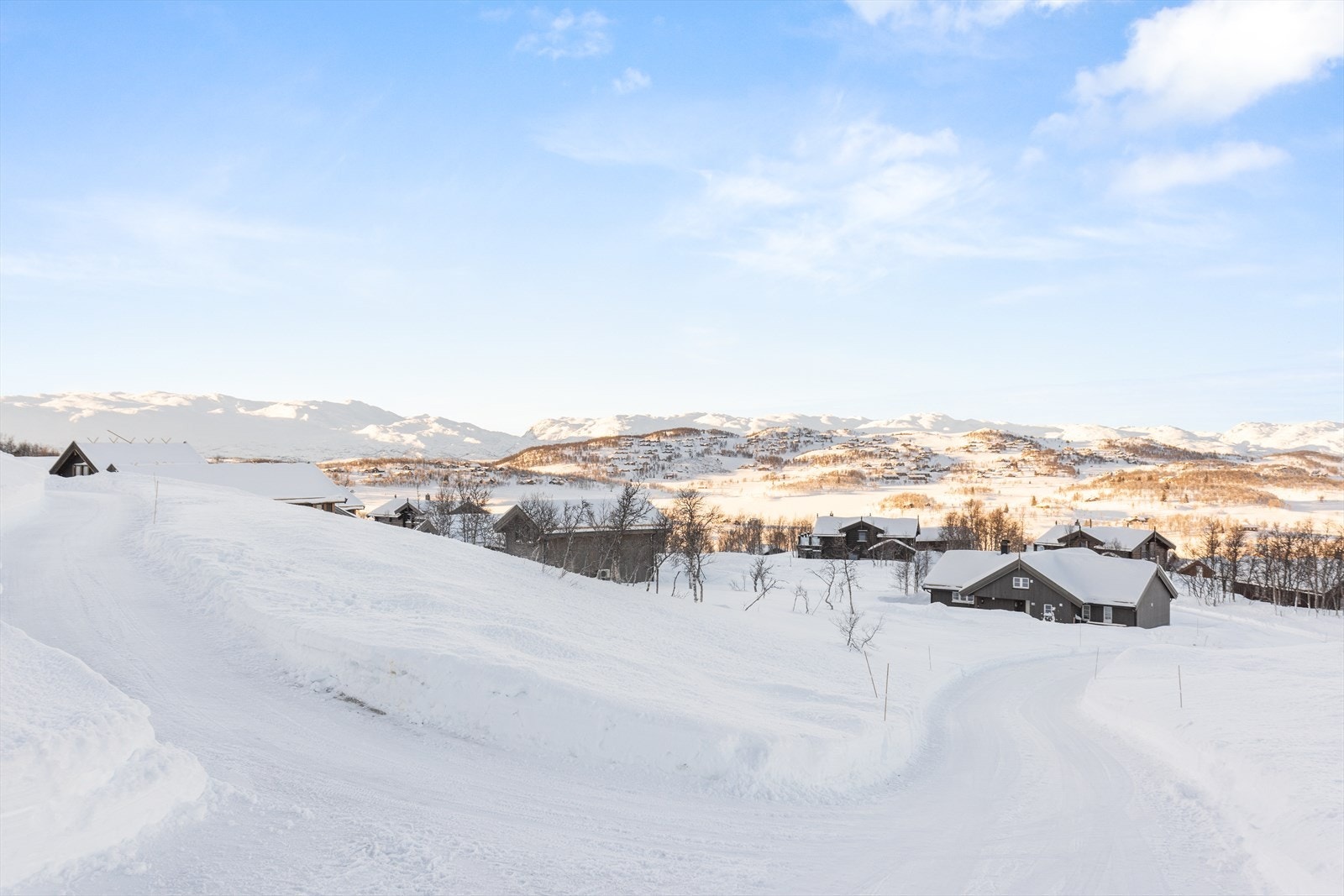 Velkommen til hyggelig tomtevisning. Galleribilde