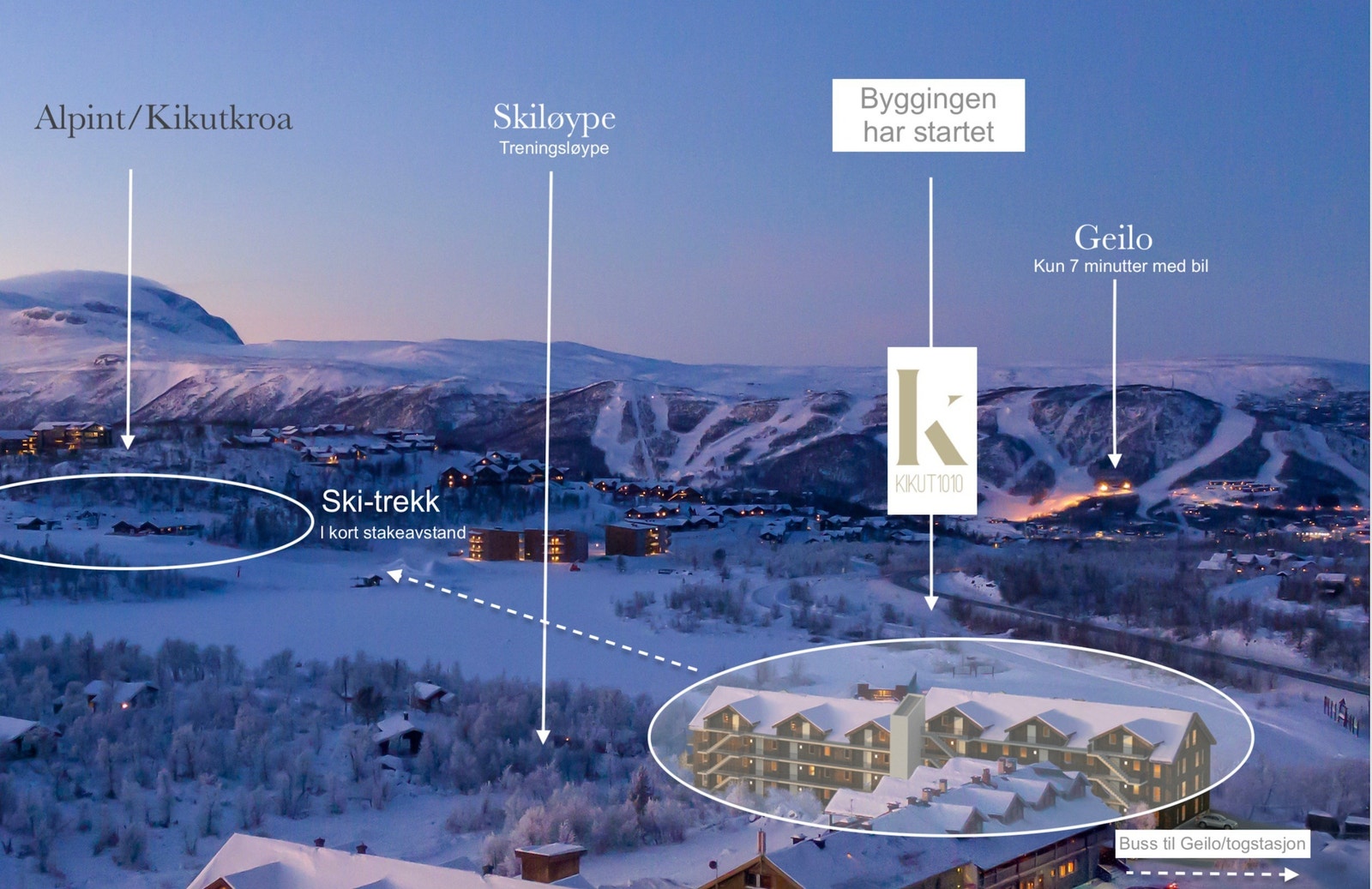 Kikut1010 ligger midt i smørøyet. Galleribilde