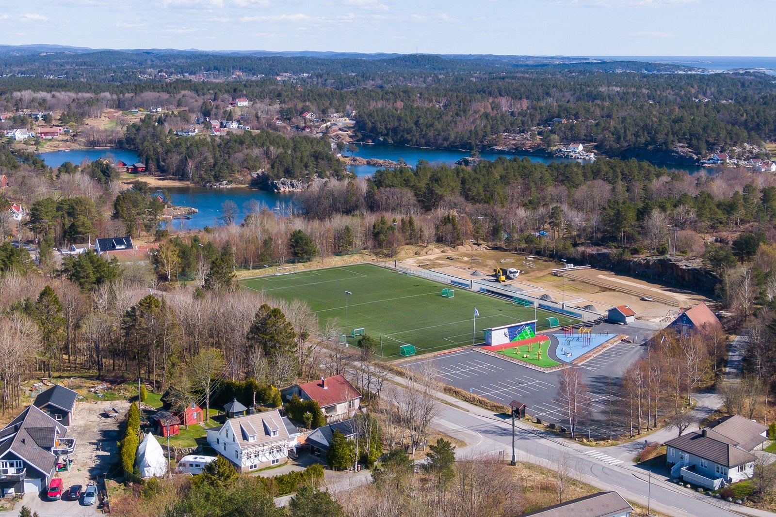 3 minutters gange til Høvåg Stadion Galleribilde
