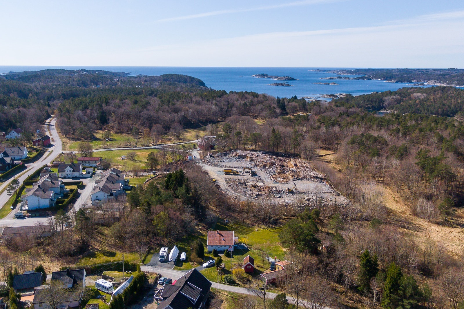 Kort avstand ut til havet. Galleribilde