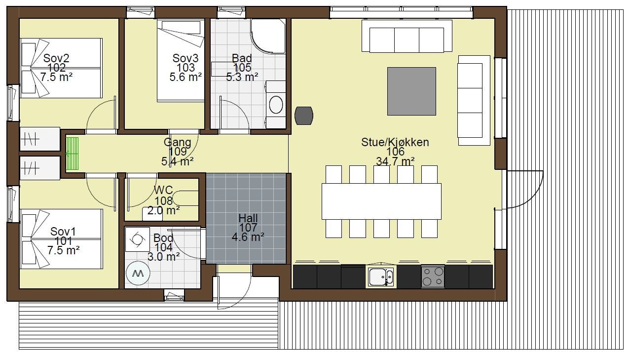 Planløsning Galleribilde