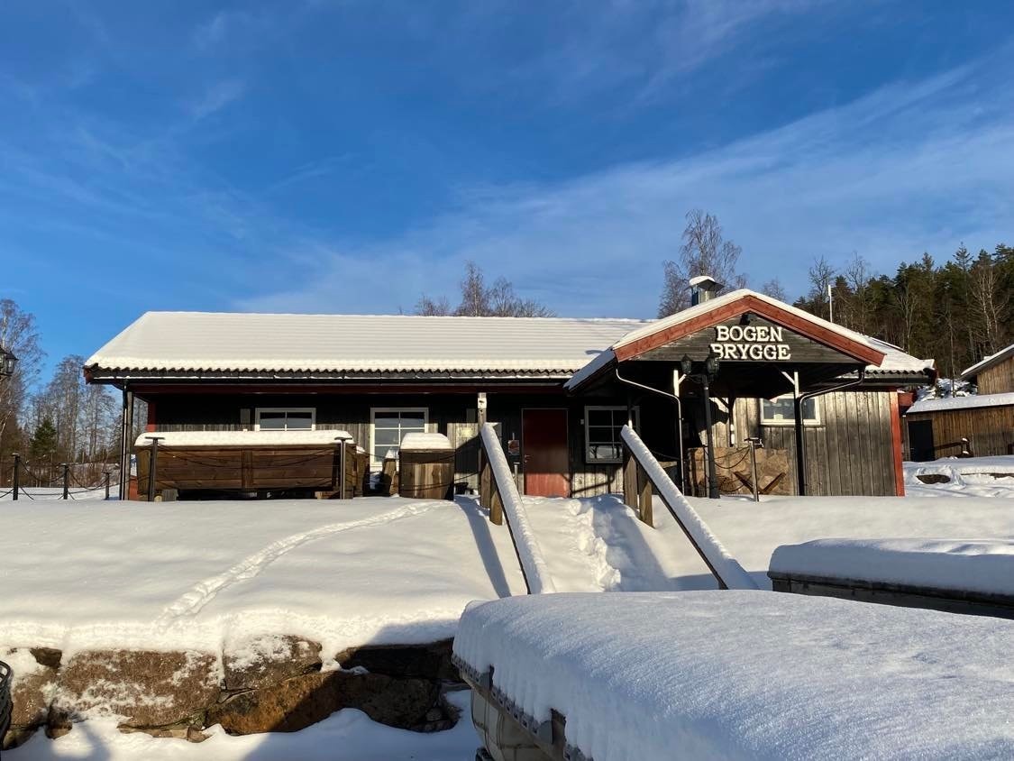 Bogen Brygge har eksistert som ett lite hyttefelt i mange år og utvides nå med 35 nye flotte hyttetomter. Galleribilde