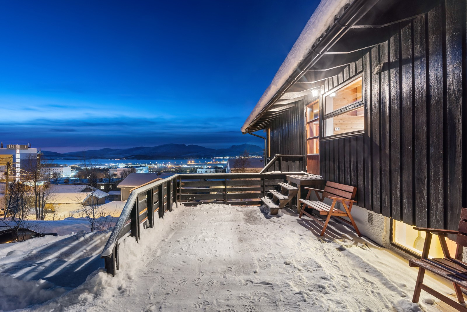 Sørvendt terrasse