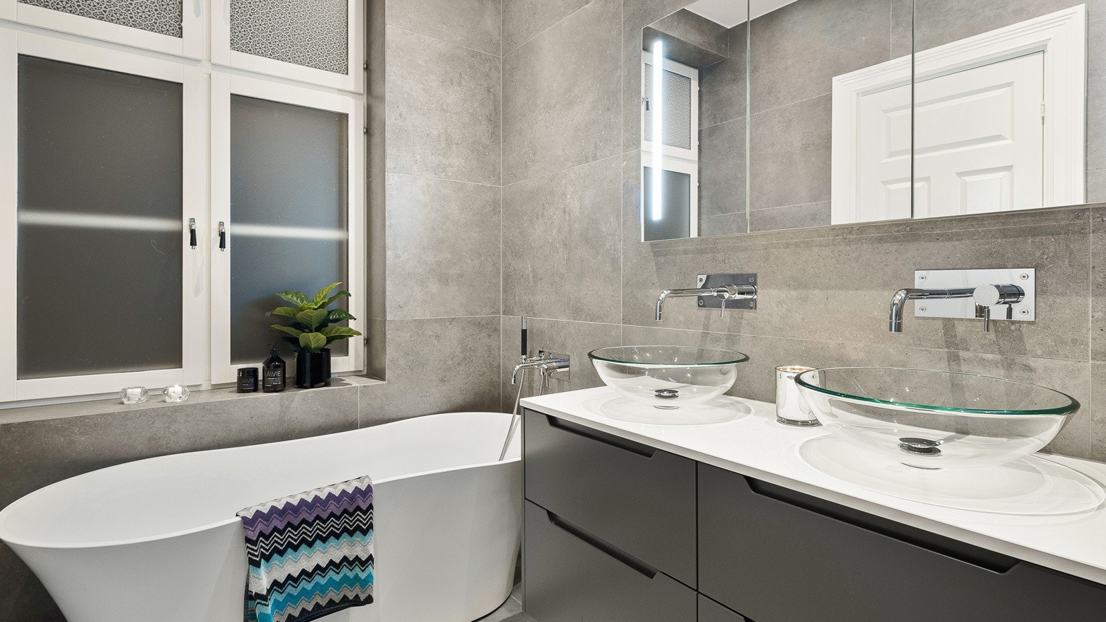 Inspirasjonsbilder fra leiligheten vi solgte i etasjen over Galleribilde