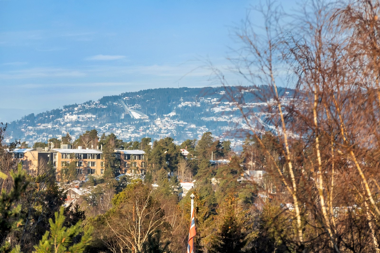 Utsikt fra soverommene. Galleribilde