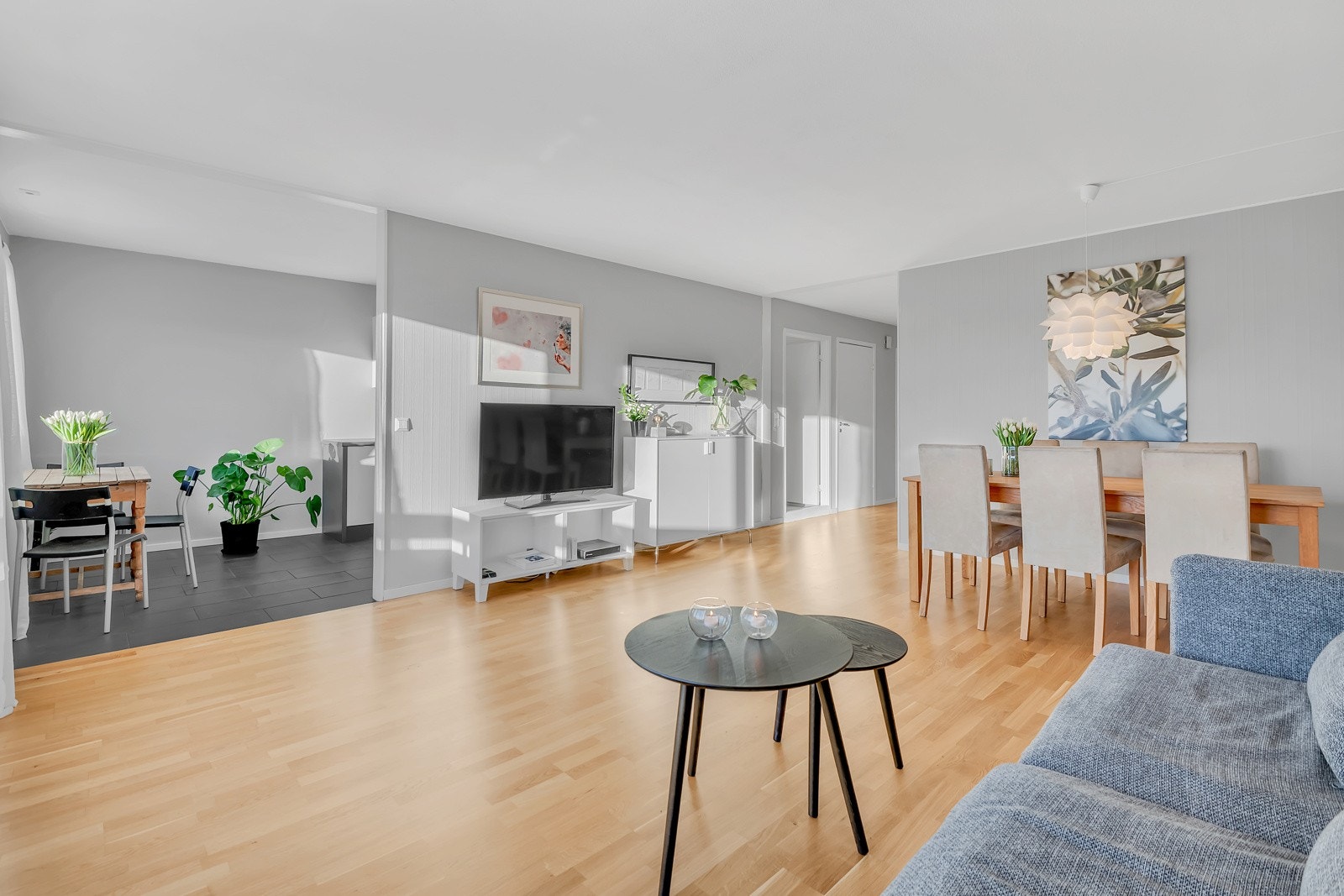 Den åpen løsnigen gir en meget lyst og luftig inntrykk. Galleribilde