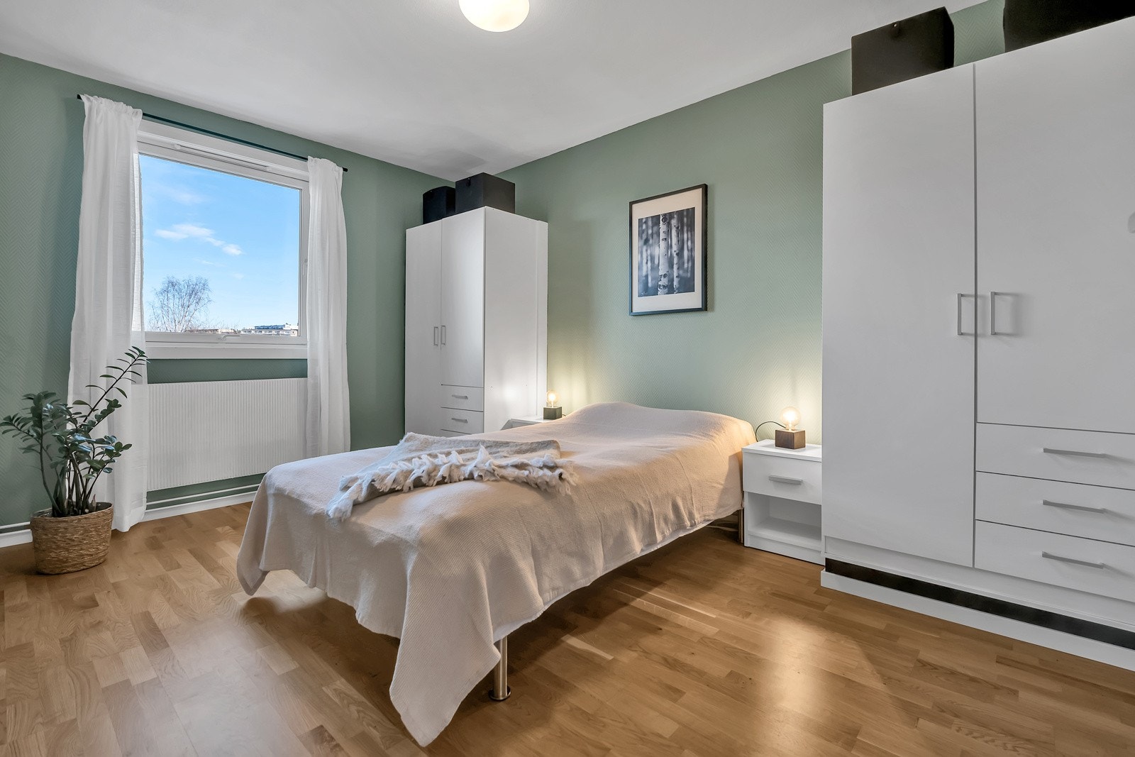 Hovedsoverom, ca 12,5 m² Galleribilde