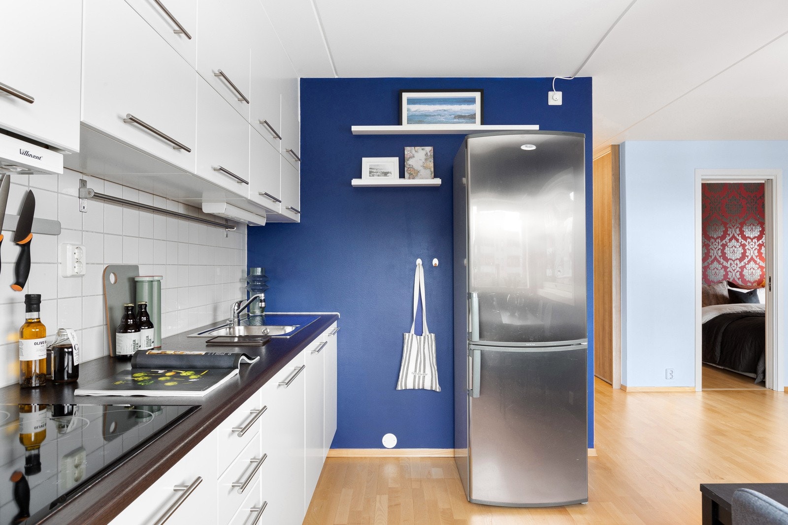 Alle hvitevarene bortsett fra kjøleskapet er integrert Galleribilde