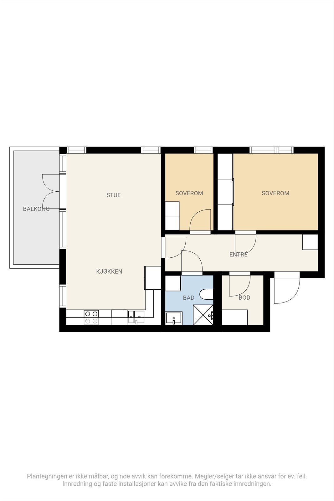 Plantegning. Galleribilde