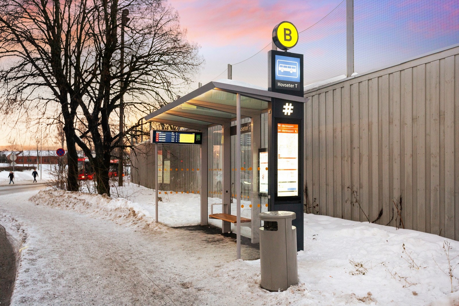 Få minutter til bussen Galleribilde