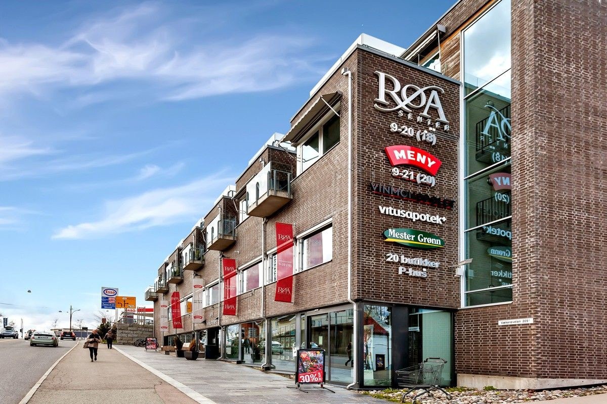 Gangavstand til Røa torg Galleribilde