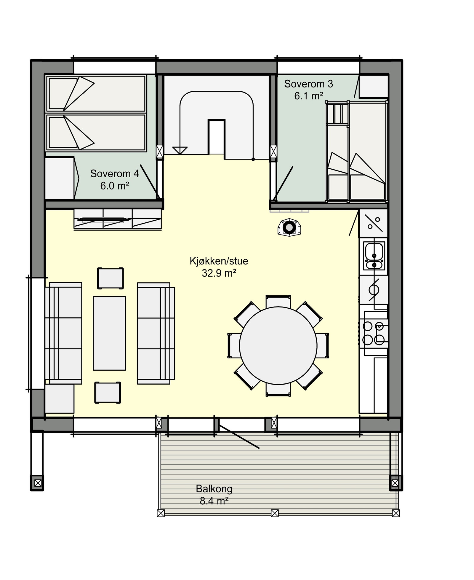 Hovedplan Galleribilde