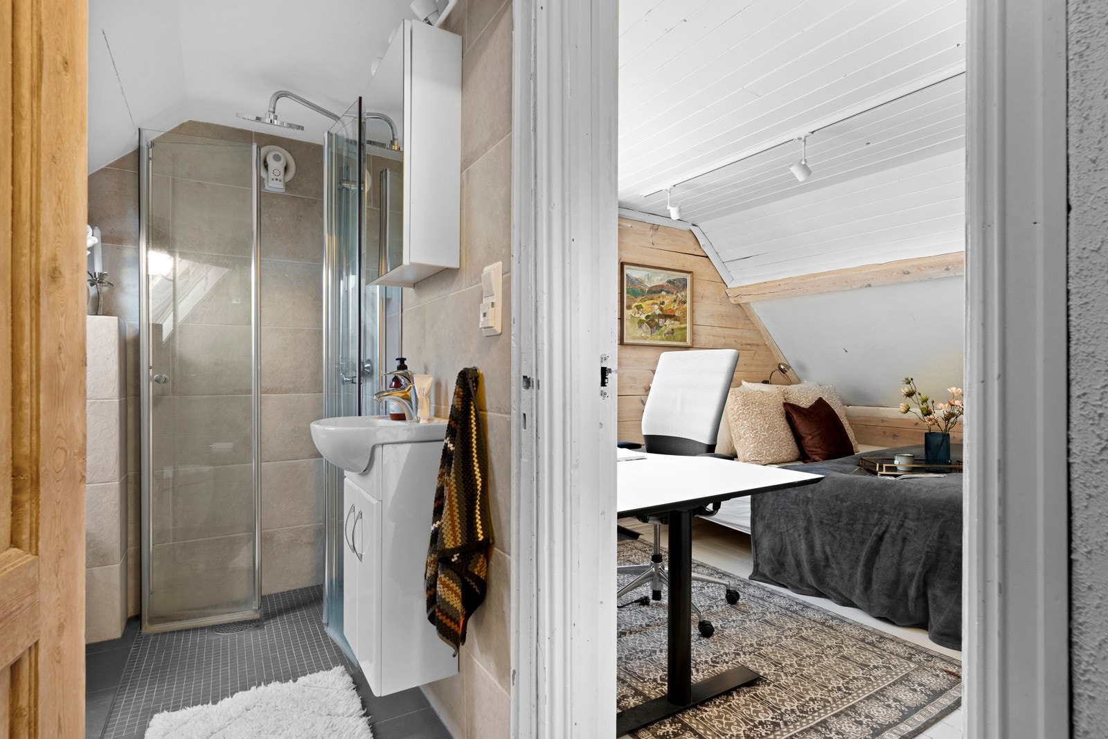 Badet ble totalrenovert av fagfolk i 2018. Galleribilde